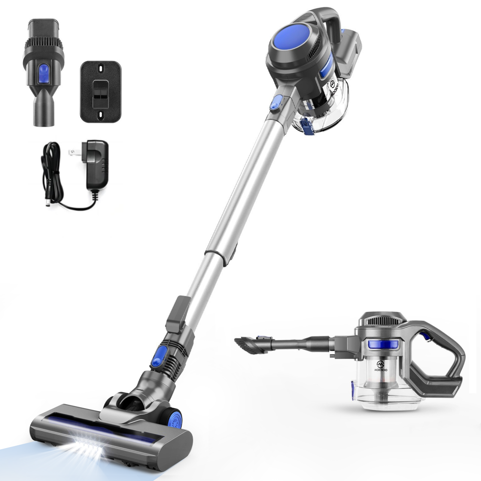 MOOSOO cordless stick vacuum